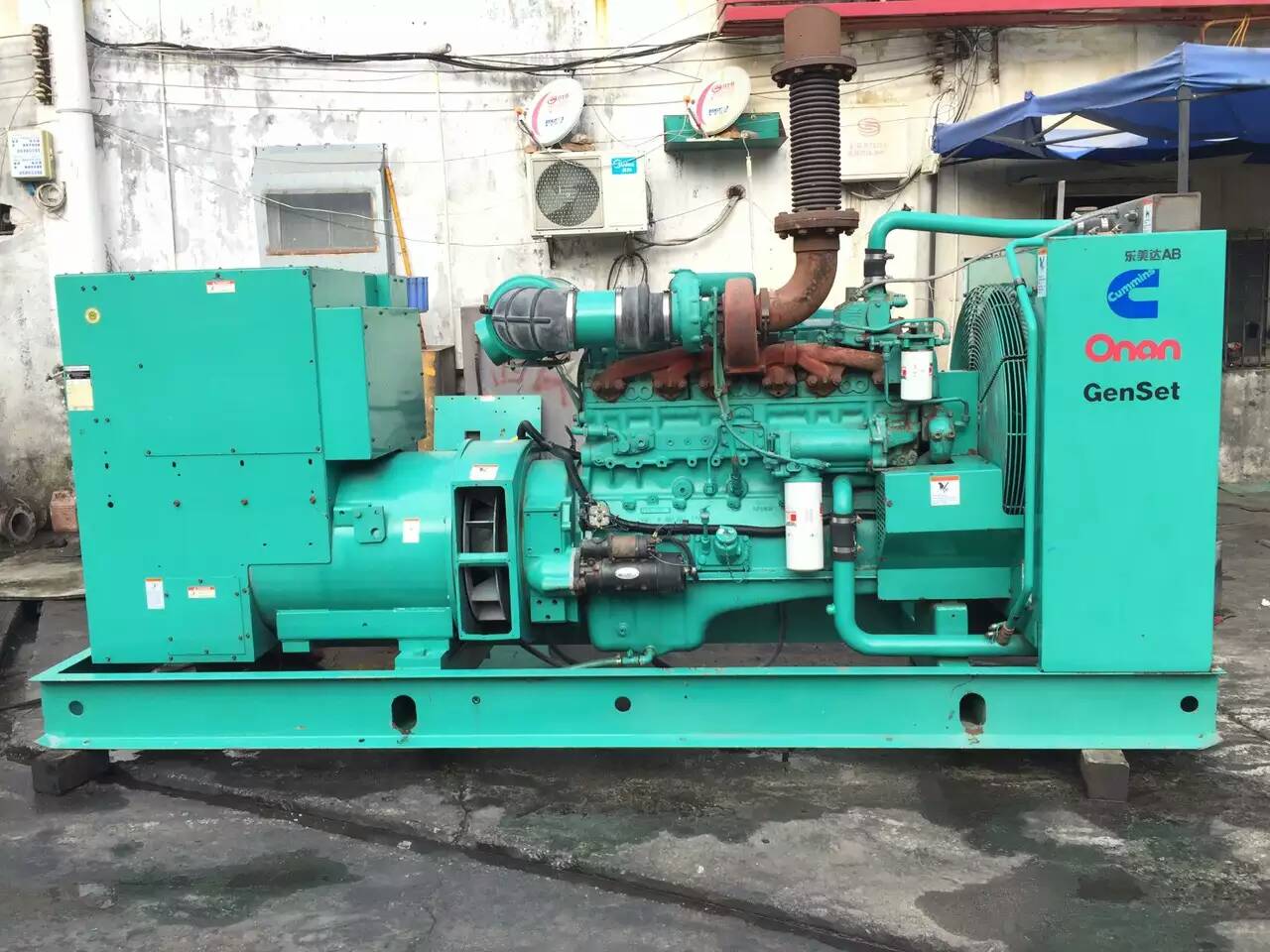 薛城租赁发电机-柴油发电机不正常冒烟的原因